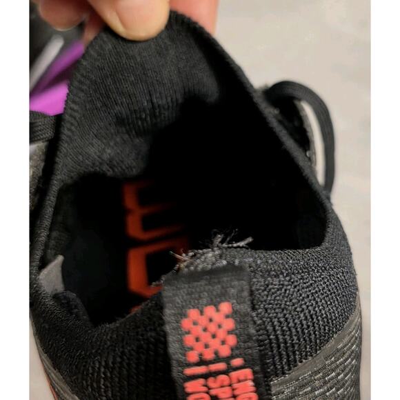 Nike Zoom Fly 4 Running Shoes Mens 11 Black Hyper Violet CT2392-004 Marathon 5K - Picture 12 of 13